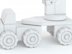 Toy Car Truck Large WALL BEAT MACHINE Modello 3D