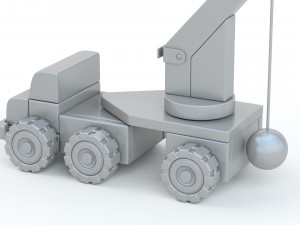Toy Car Truck Large WALL BEAT MACHINE Modello 3D