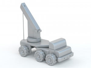 Toy Car Truck Large WALL BEAT MACHINE Modello 3D