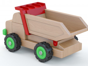 Toy Car Truck Large tip truck Modelo 3D