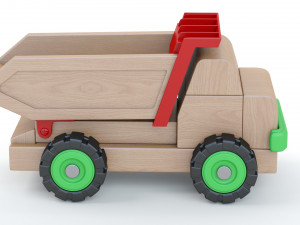 Toy Car Truck Large tip truck Modelo 3D
