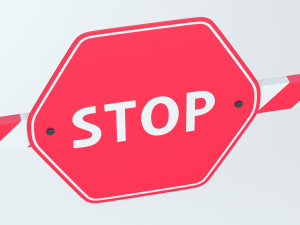Parking Car Barrier 3D 模型