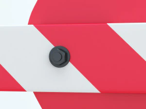 Parking Car Barrier 3D Model