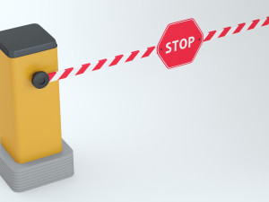 Parking Car Barrier 3D 模型