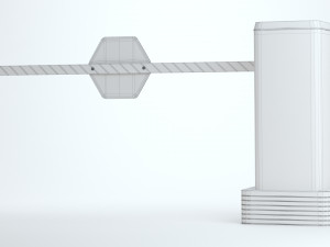 Parking Car Barrier 3D 模型