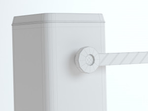 Parking Car Barrier 3D 模型