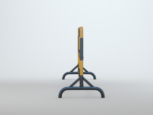 Road Barrier Model 3D