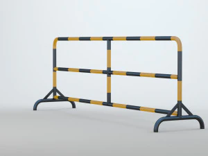 Road Barrier 3D Model