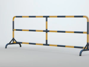 Road Barrier 3D Model