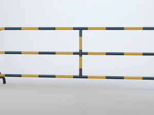 Road Barrier 3D Model