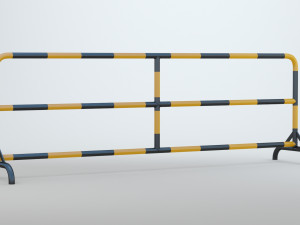 Road Barrier Model 3D