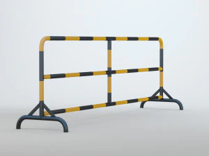 Road Barrier 3D Model