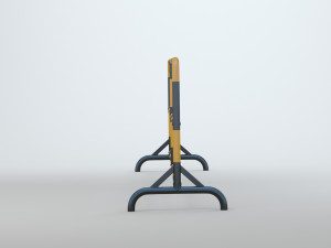 Road Barrier Model 3D