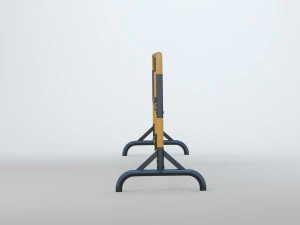 Road Barrier 3D Model