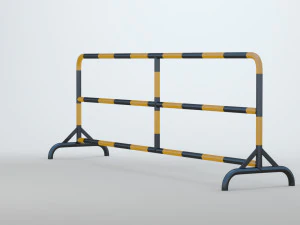 Road Barrier 3D Model