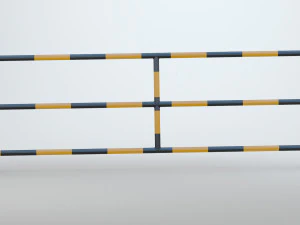 Road Barrier 3D Model