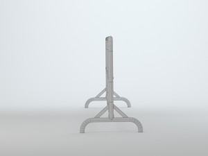 Road Barrier Model 3D