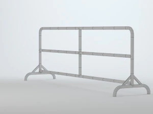 Road Barrier 3D Model