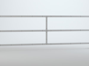 Road Barrier Model 3D