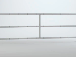 Road Barrier 3D Model