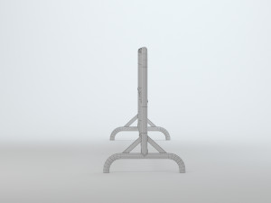 Road Barrier Model 3D
