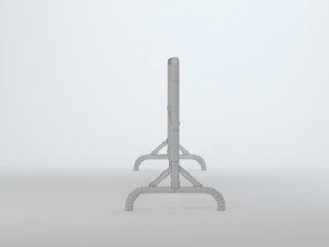 Road Barrier 3D Model