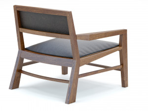 Aruba Armchair Sofa and Table Model 3D