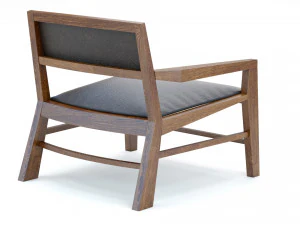 Aruba Armchair Sofa and Table 3D Model