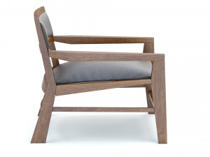 Aruba Armchair Sofa and Table Model 3D