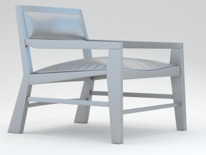 Aruba Armchair Sofa and Table Model 3D