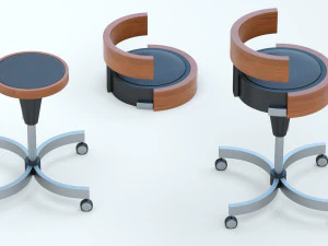 D-Tach Chair 3D Model