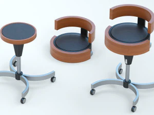 D-Tach Chair 3D Model