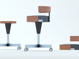 D-Tach Chair 3D Model
