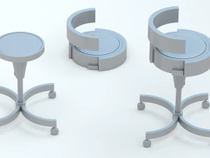 D-Tach Chair 3D Model