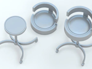 D-Tach Chair 3D Model