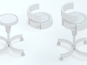 D-Tach Chair 3D Model