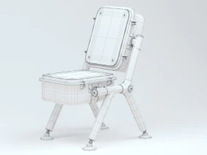 Road Tested Chair 3D Model