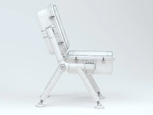 Road Tested Chair 3D Model