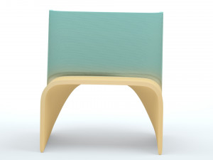 Ermis Chair 3D मॉडल