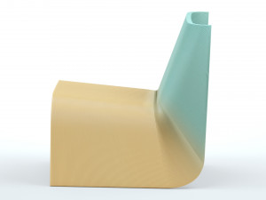 Ermis Chair 3D मॉडल