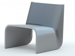 Ermis Chair 3D मॉडल