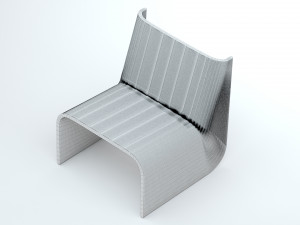 Ermis Chair 3D मॉडल