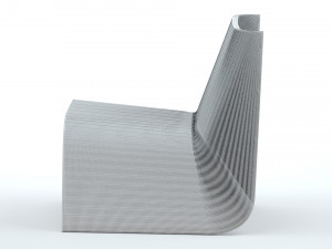 Ermis Chair 3D मॉडल