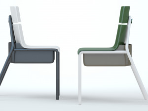 Afford Chair 3D 모델