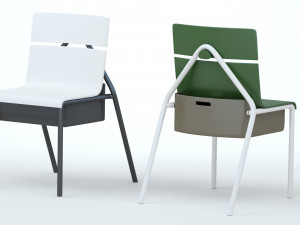 Afford Chair 3D 모델