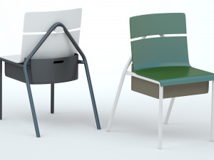 Afford Chair 3D 모델
