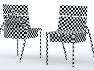 Afford Chair 3D 모델
