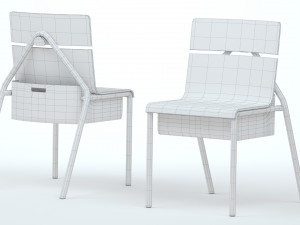 Afford Chair 3D 모델