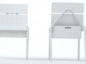 Afford Chair 3D 모델