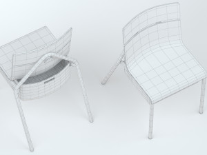 Afford Chair 3D 모델